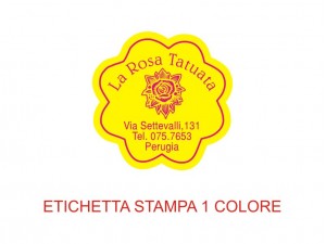 Etichette in carta fluorescente e colorata (mm 29X29)  (cod.7Q) 